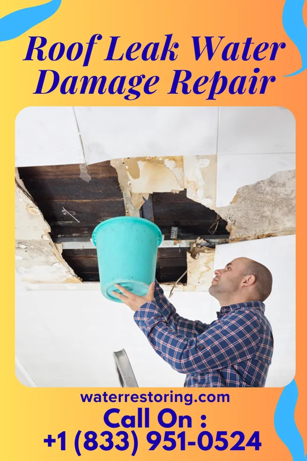 Roof Leak Water Damage Repair in Bath, ME